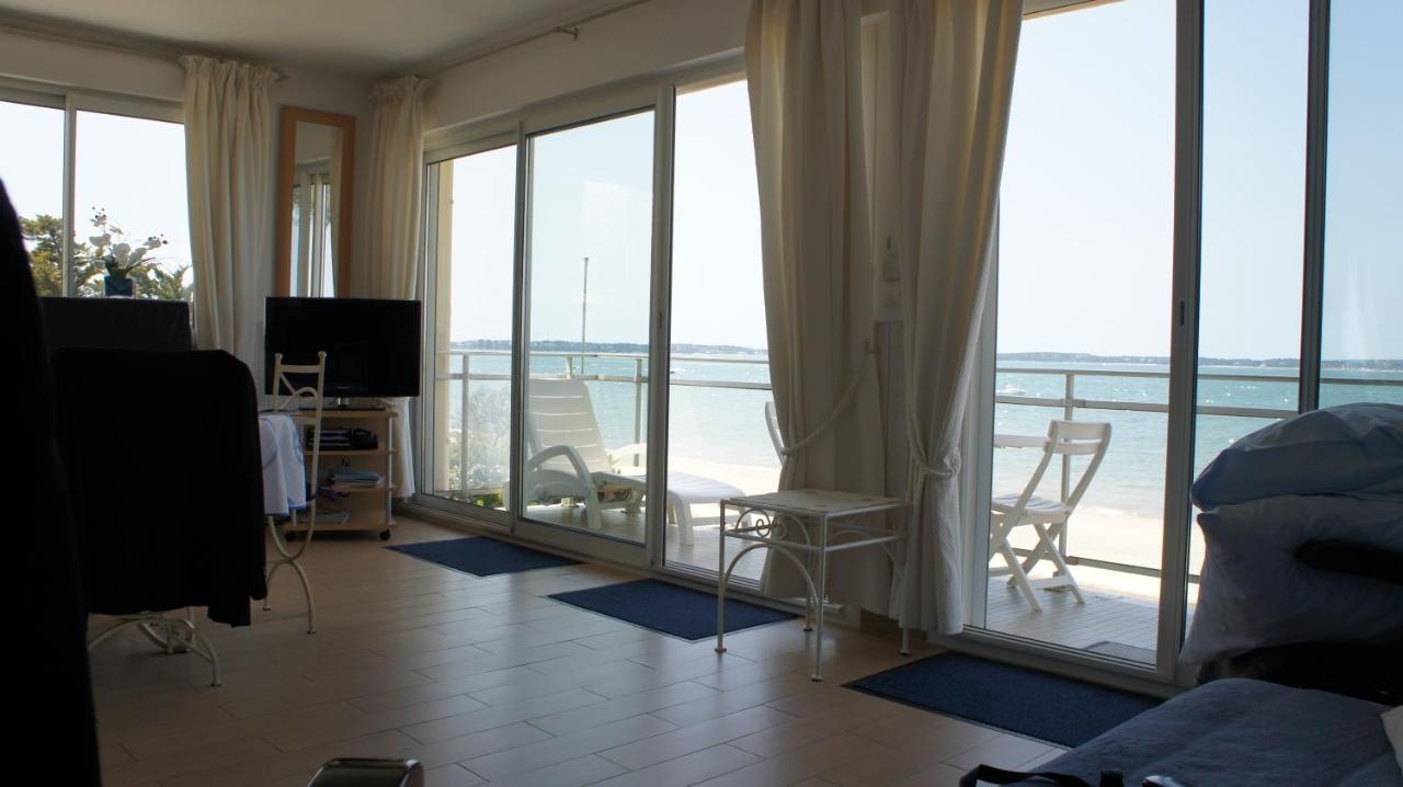 Appartement Arcachon Perreire Premiere Ligne Les Pieds Dans L Eau Vue Magnifique Sur Le Bassin Exterior photo